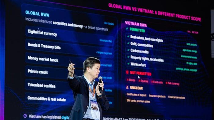 Token hóa tài sản thực (RWA) được các chuyên gia dự báo sẽ là xu hướng của Việt Nam. Ảnh: VBA