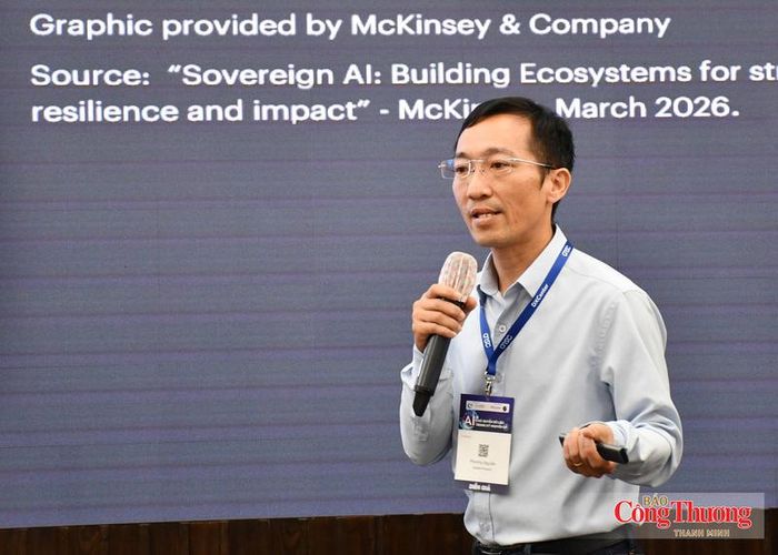 Ông Phương Nguyễn, đại diện Hewlett-Packard.