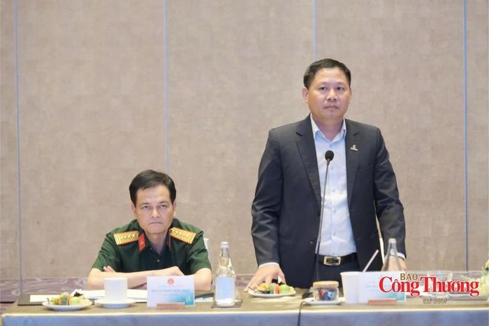 Ông Bùi Ngọc Dương, Chủ tịch HĐQT Tổng công ty Lọc hóa dầu Việt Nam phát biểu.