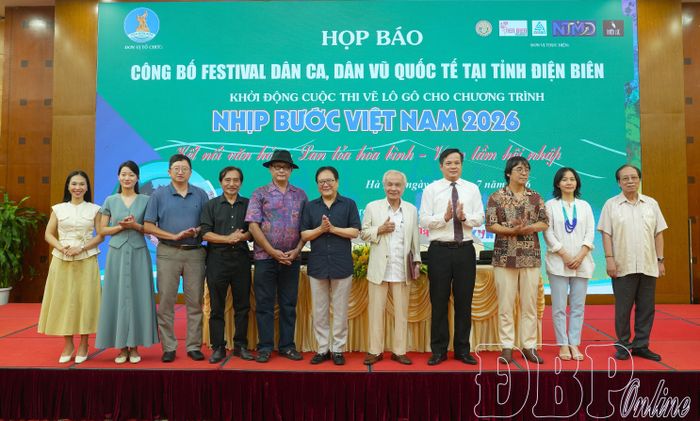 Ban Tổ chức cũng phát động Cuộc thi thiết kế Logo và Bộ nhận diện Festival Dân ca Dân vũ Quốc tế 2026.