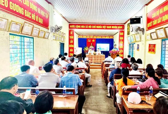  Quang cảnh buổi gặp gỡ, trao đổi. Ảnh: Phương Thảo 