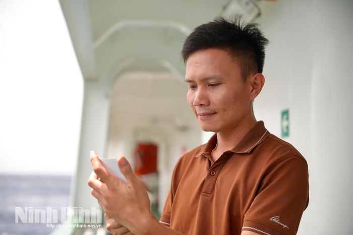 Anh Nguyễn Đức Trung Hiếu luôn nhớ về bố - người cựu chiến binh giản dị, gương mẫu.
