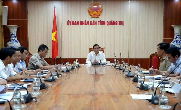 Quang cảnh buổi làm việc - Ảnh: T.Đ