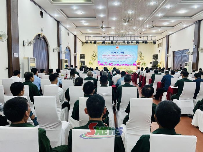 Toàn cảnh Hội nghị tổng kết phong trào “Cựu chiến binh giúp nhau giảm nghèo, làm kinh tế giỏi” giai đoạn 2021-2026.