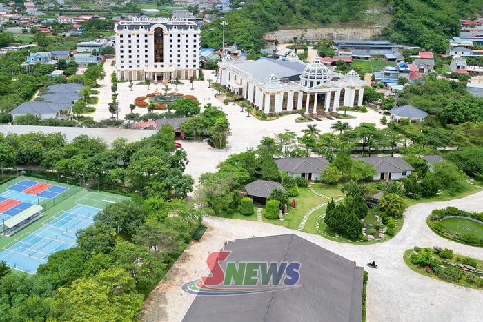 Khu nghỉ dưỡng Thảo Nguyên Hotel & Resort.             Ảnh: PV