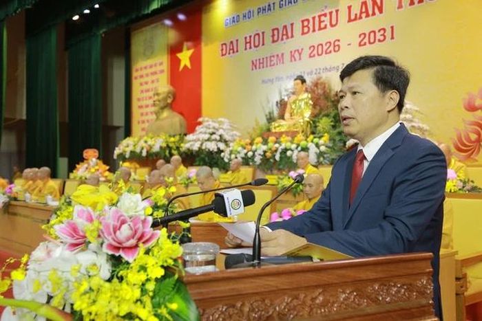 Ông Trần Quốc Toản phát biểu
