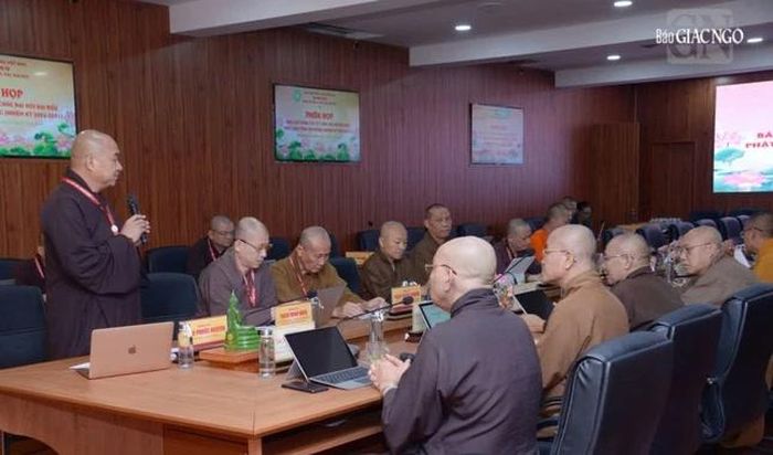 Buổi họp của đại diện Ban Chỉ đạo Trung ương Đại hội đại biểu Phật giáo cấp tỉnh thành nhiệm kỳ 2026-2031 với Ban Trị sự GHPGVN tỉnh Lâm Đồng