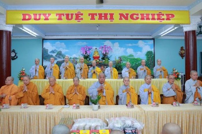 Tại tổ đình tịnh xá Ngọc Phương