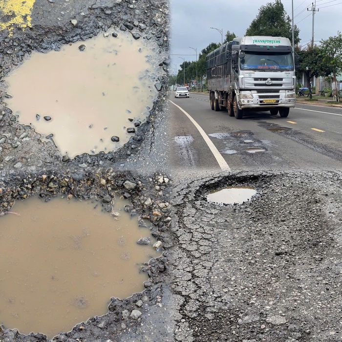 Nguyên nhân chưa được sửa chữa được nhà thầu đưa ra là do thời tiết khu vực đang trong mùa mưa.