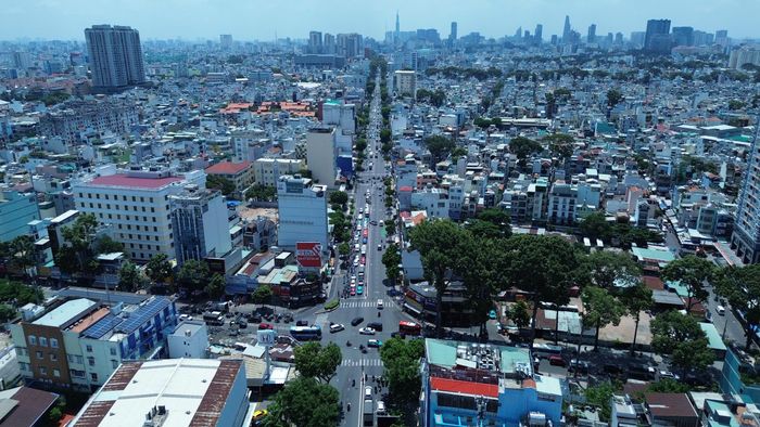 Khu vực nút giao đường 3 tháng 2 - Lý Thường Kiệt.