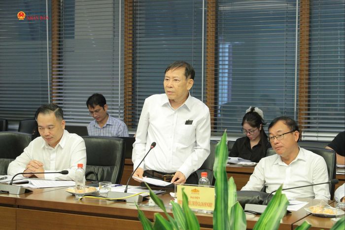 Chủ tịch Hiệp hội Bất động sản Việt Nam Nguyễn Văn Khôi phát biểu