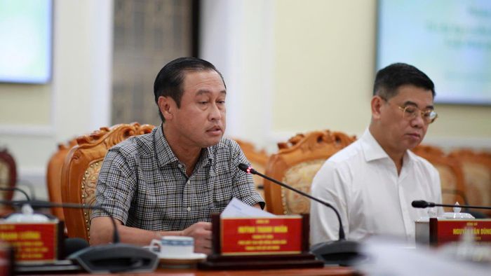 Phó Chủ tịch HĐND TP. Hồ Chí Minh Huỳnh Thành Nhân phát biểu