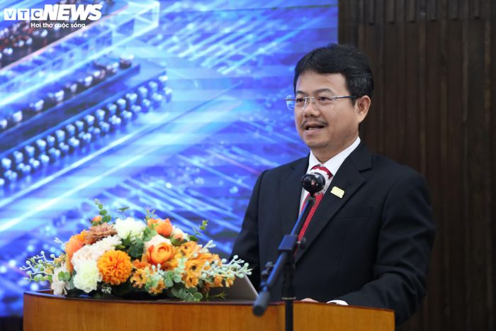 Ông Trần Hữu Dũng, Giám đốc Công ty TNHH MTV Phát triển Công viên phần mềm Quang Trung, cho rằng TP.HCM có nhiều lợi thế phát triển ngành bán dẫn. (Ảnh: Ngọc Duy)