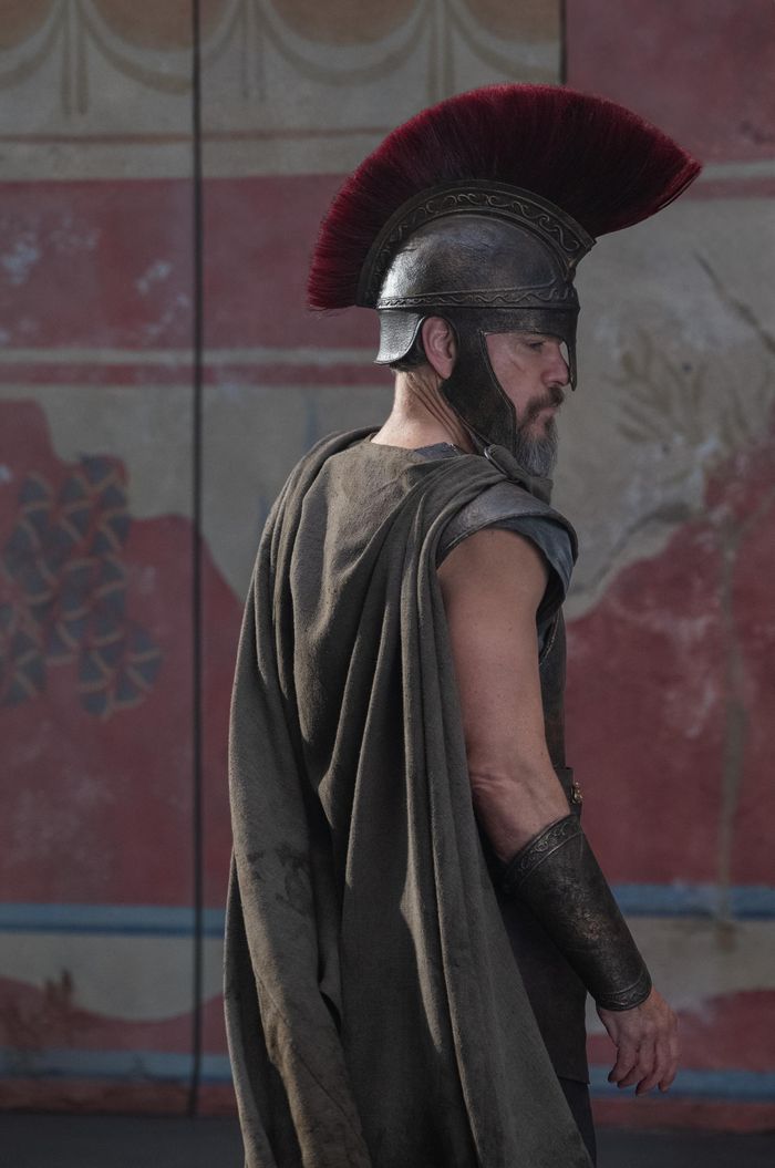 Matt Damon hóa thân thành Odysseus - vị vua xứ Ithaca mang đầy ám ảnh sau chiến tranh.