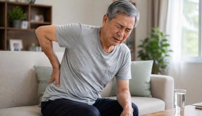 Nhiều người già âm thầm chịu đựng bệnh vì sợ phiền con cháu (Ảnh minh họa)