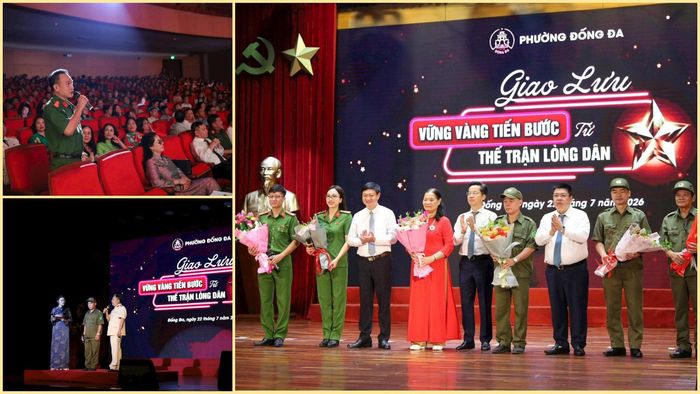 Phần giao lưu ấn tượng của các khách mời đặc biệt. Ảnh: Thanh Hòa