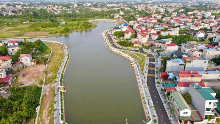 Một góc xã Phúc Thịnh. Ảnh: Quang Thái