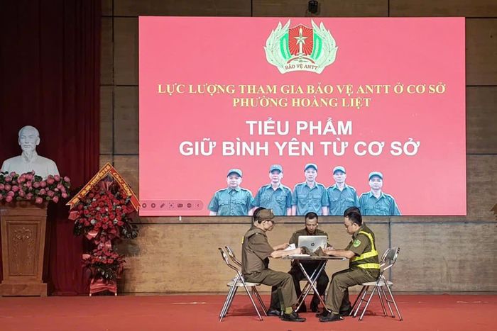 Phường Hoàng Liệt đã tổ chức thành công “Ngày hội toàn dân bảo vệ an ninh Tổ quốc” năm 2026. Ảnh AT.