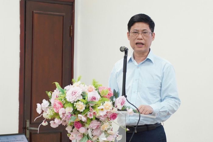Trưởng ban Quản trị rủi ro và giám sát tuân thủ Petrovietnam Nguyễn Thanh Hưởng. Ảnh: PV