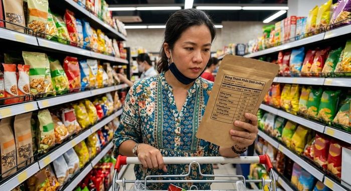 Đọc nhãn thực phẩm giúp người tiêu dùng lựa chọn được đúng loại sản phẩm mình cần. 