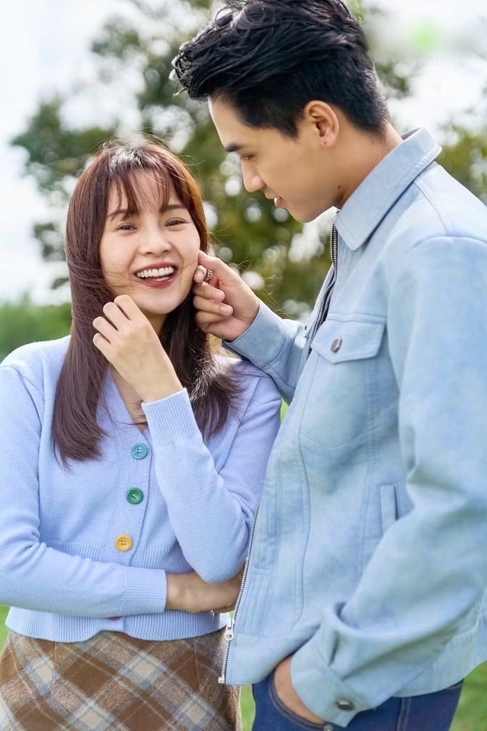 Lê Tam Triều Dâng, Võ Điền Gia Huy ngọt ngào từ phim đến đời thực.