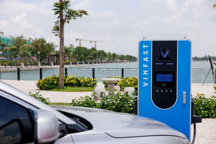  Trạm sạc công cộng là nền tảng cho thành công của VinFast tại Việt Nam. Ảnh: VinFast. 