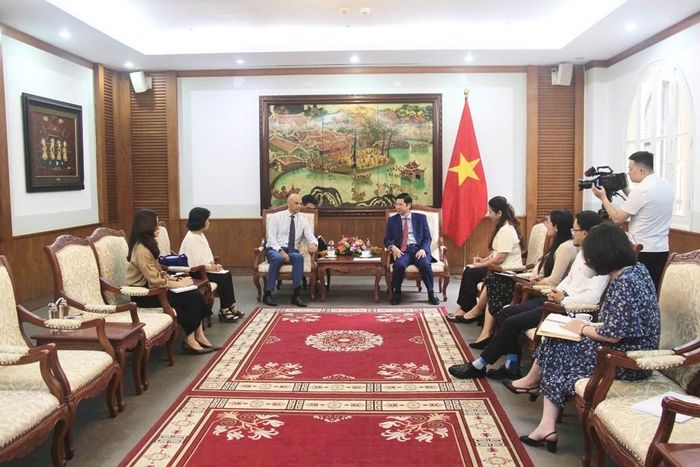 Toàn cảnh buổi tiếp