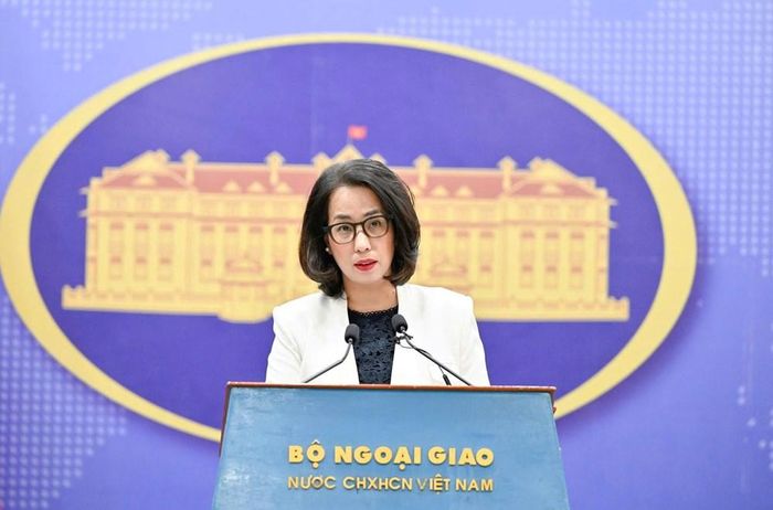 Người phát ngôn Bộ Ngoại giao Phạm Thu Hằng