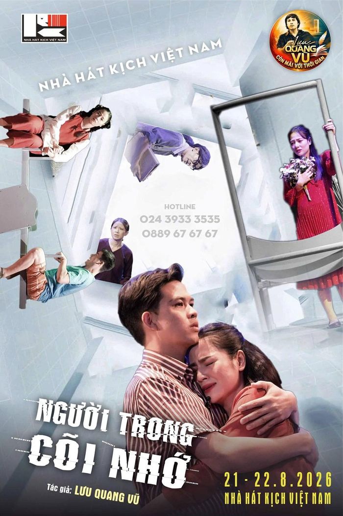 Poster quảng cáo chương trình "Người trong cõi nhớ" diễn ra vào 21 và 22.8.2026