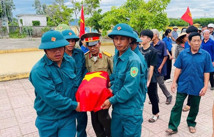 Liệt sĩ Nguyễn Hữu Thi được an táng tại Nghĩa trang Liệt sĩ Thanh Phong