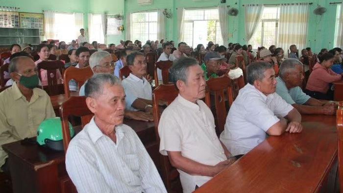 Trợ giúp pháp lý cho người cao tuổi tại xã Hòa Thịnh, tỉnh Đắk Lắk. (Ảnh: TP)