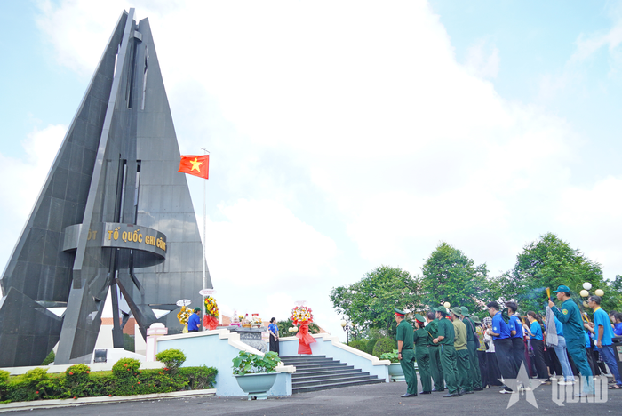 Hành trình là hoạt động ý nghĩa nhân kỷ niệm 79 năm Ngày Thương binh - Liệt sĩ.