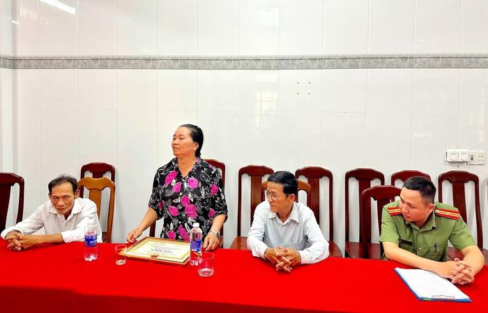 Bà Dương Thị Thọ không chỉ thể hiện phẩm chất đạo đức tốt đẹp.