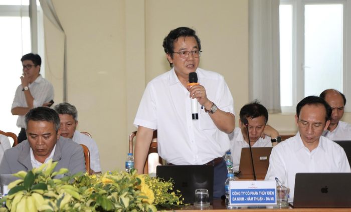  Ông Đặng Văn Cường, Tổng giám đốc Công ty ĐHĐ phát biểu tại hội nghị 
