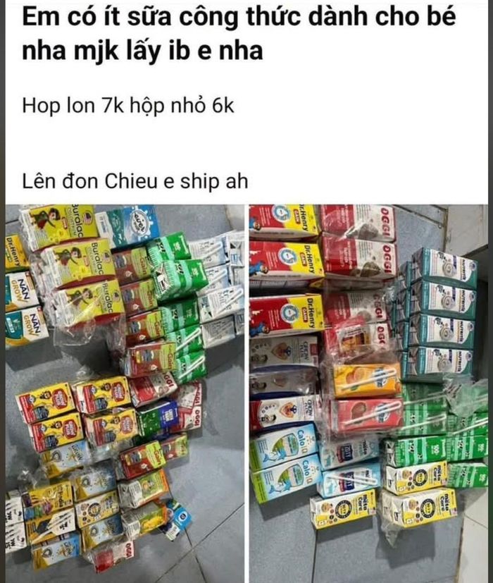 Hình ảnh lan truyền trên mạng xã hội đặt nghi vấn lấy sữa của học sinh bán ra ngoài