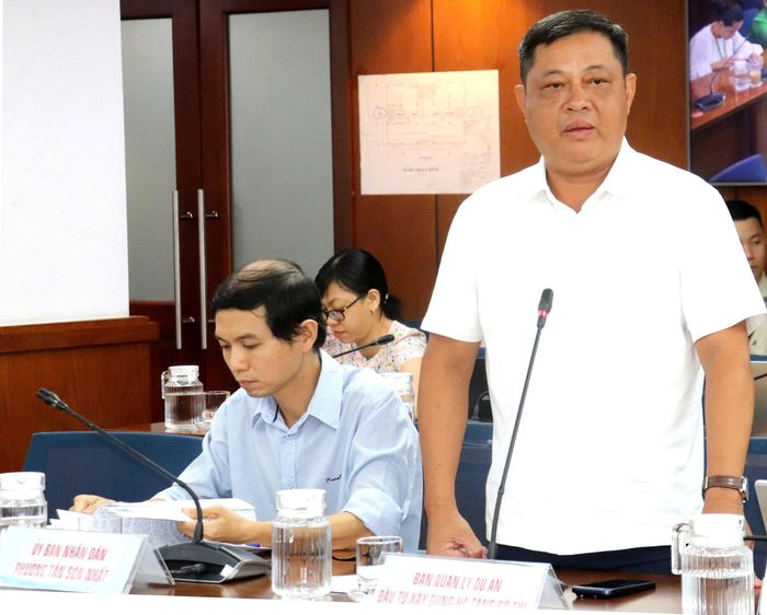  Ông Phạm Nhật Linh thông tin tại họp báo 
