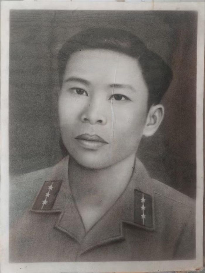 Chân dung liệt sĩ, nhà giáo Phạm Đình Cầu.