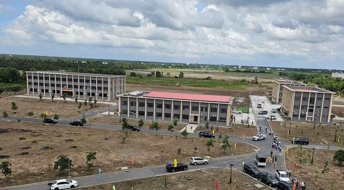 Cơ sở vật chất khang trang của Trường Văn hóa Công an nhân dân III tại TP Cần Thơ.