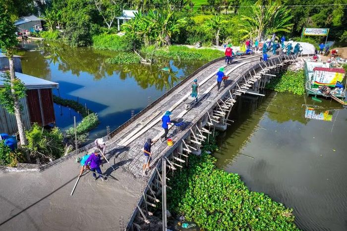 Cầu Kênh Từ Bi số 70 là một trong những công trình trọng điểm của Tết Quân - Dân năm 2027.