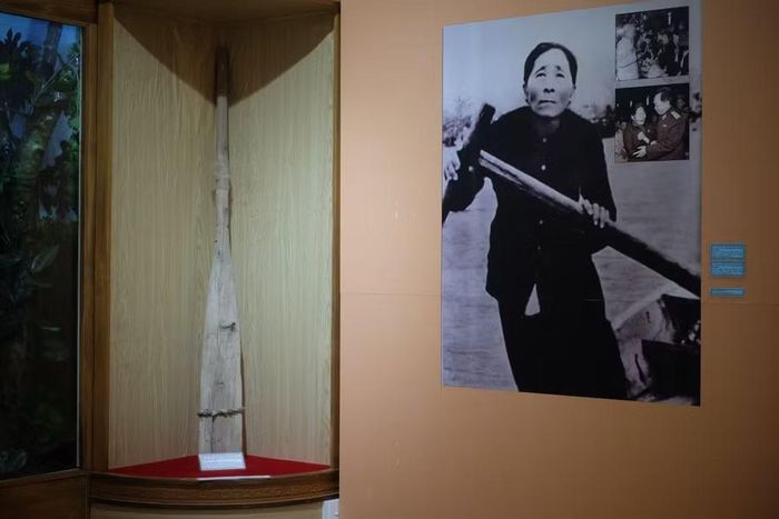 Không gian trưng bày, giới thiệu về Mẹ Nguyễn Thị Suốt.