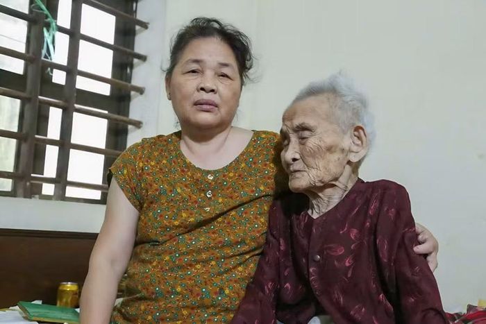 Bà Sáu hiện đang ở cùng người con dâu Nguyễn Thị Huệ.