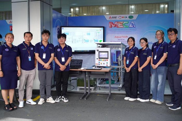 Mô hình xử lý, tái sử dụng nước trong nuôi tôm của sinh viên Đại học Trà Vinh được đánh giá cao về tính ứng dụng và hiệu quả thực tiễn
