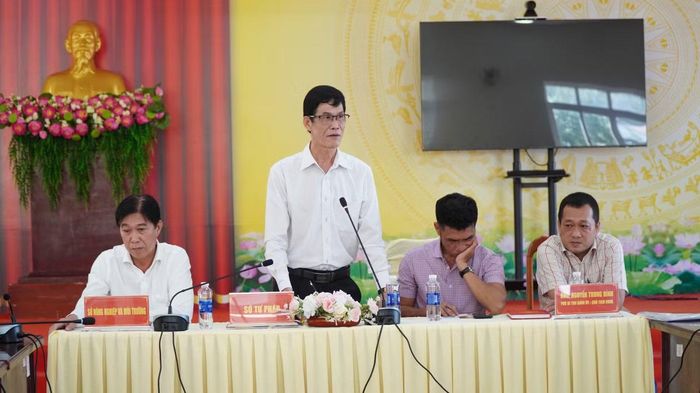 Ông Phạm Quốc Sử - Phó Giám đốc Sở Tư pháp tỉnh Cà Mau.