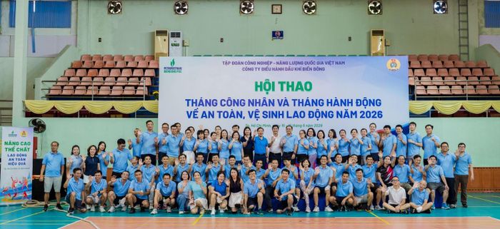 BIENDONG POC triển khai nhiều hoạt động trong Tháng Công nhân, Tháng hành động về an toàn, vệ sinh lao động.