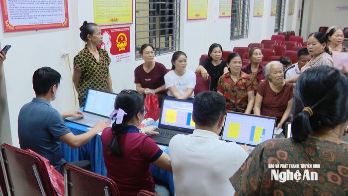 Nhà văn hóa xóm Hưng Lĩnh 1, xã Hưng Nguyên Nam. Ảnh: Kim Hoa