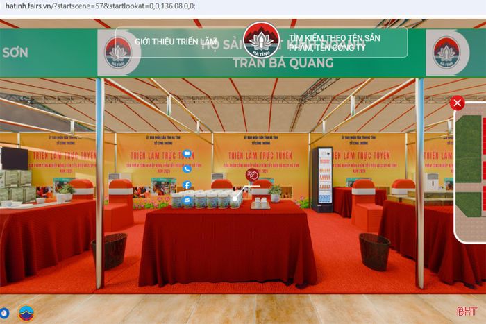 Triển lãm có quy mô 68 gian hàng, giới thiệu 131 sản phẩm OCOP, sản phẩm công nghiệp nông thôn tiêu biểu, sản phẩm đặc sản của tỉnh.