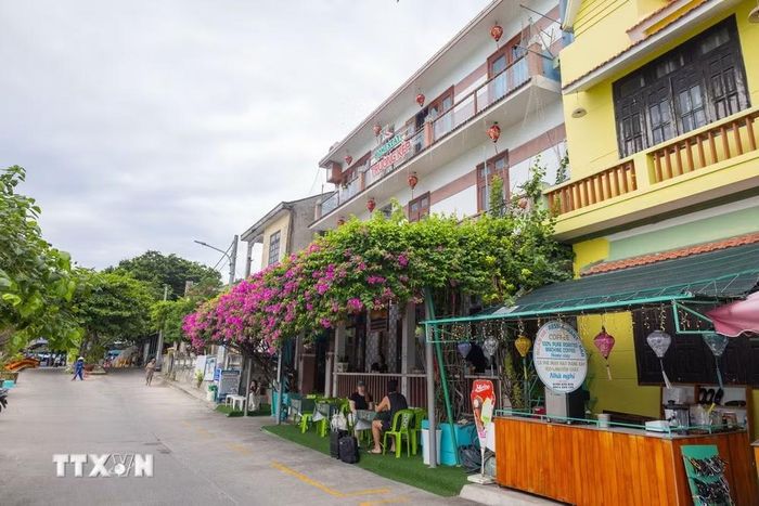 Nhiều hộ dân Cù Lao Xanh đầu tư homestay và dịch vụ du lịch, kỳ vọng tạo thêm sinh kế bên cạnh nghề biển truyền thống. (Ảnh: Xuân Quý/TTXVN)