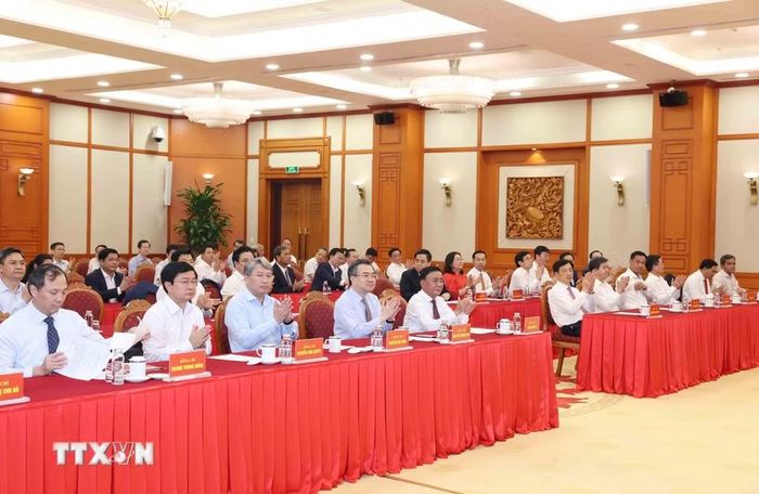 Đại biểu tham dự hội nghị. (Ảnh: Phương Hoa/TTXVN)