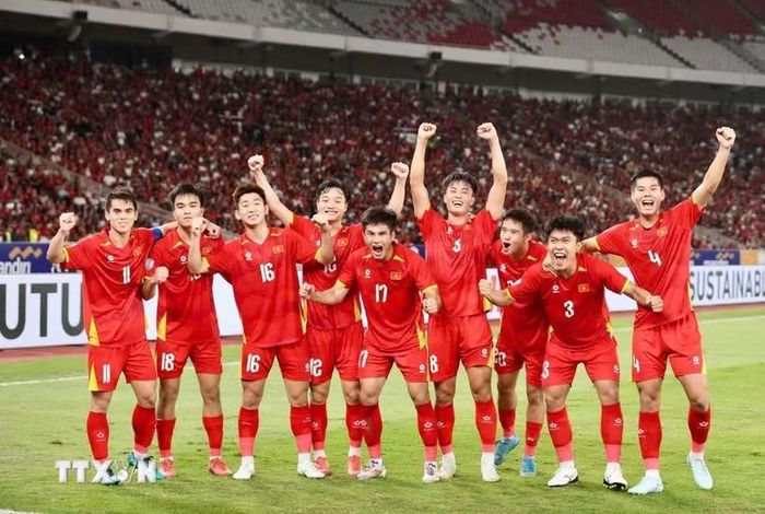 U23 Việt Nam có cơ hội tiến sâu ở ASIAD 2026. (Ảnh: VFF/TTXVN phát)