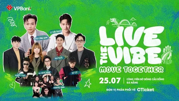 VPBank Live the Vibe - Move Together sẽ diễn ra tại Đà Nẵng vào ngày 25/7. (Ảnh: Vietnam+)